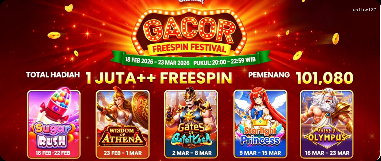 Login unline177 Sekarang Bonus Melimpah